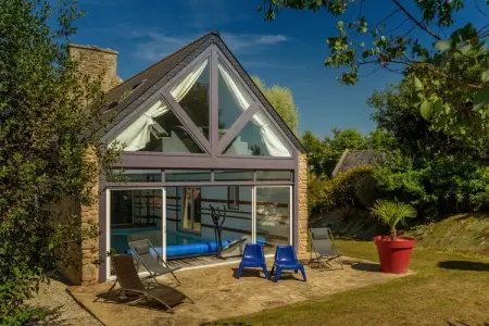 L'Estuaire, Maison de vacances avec piscine intérieure chauffée - Photo 5