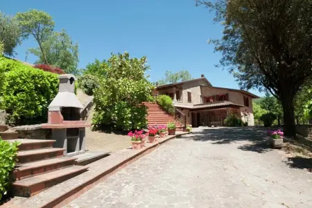Villa Stia, Villa à Casentino avec piscine et vue sur château - Photo 4