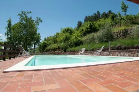 Villa Stia, Villa à Casentino avec piscine et vue sur château - Photo 9
