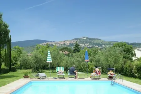 Chalet, Chalet avec piscine à Cortona - Photo 9