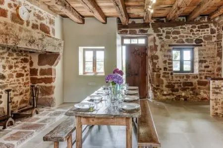 Maison Olivier 4P, Maison de vacances tranquille avec piscine privée - Photo 3