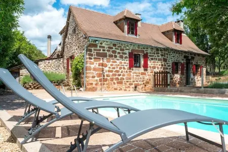 Maison Olivier 4P, Maison de vacances tranquille avec piscine privée - Photo 11