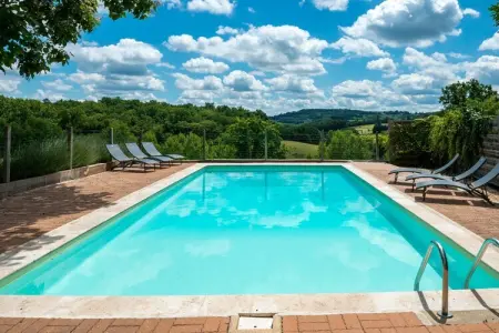 Maison Olivier 4P, Maison de vacances tranquille avec piscine privée - Photo 17
