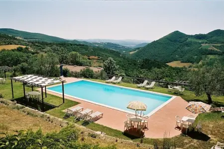La Terrazza, Ferme en Ombrie près du Palazzo Bourbon - Photo 1