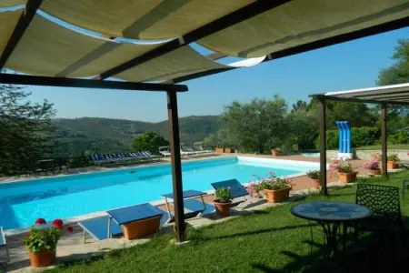 La Terrazza, Ferme en Ombrie près du Palazzo Bourbon - Photo 10