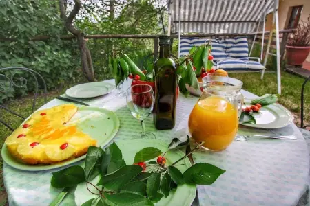 La Terrazza, Ferme en Ombrie près du Palazzo Bourbon - Photo 28