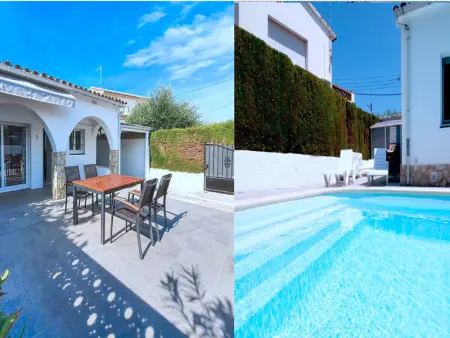 Villa à L'Escala, Maison avec Piscine Privée à Riells, Torroella de Montgrí - Parfait pour Famille et Amis - L1077013