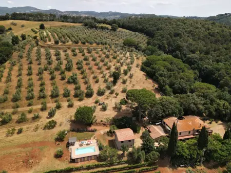 Podere la Quercia, Appartement 10 personnes à Riparbella - Photo 25