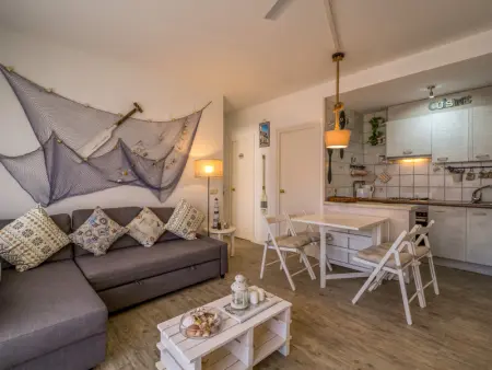 Appartement cosy à Calella, proche de la mer, idéal pour couples, équipé avec Wi-Fi et lave-linge - Photo 8