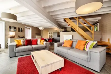 Dinez, Maison de vacances moderne avec sauna pour familles à Houffalize en Belgique - Photo 1
