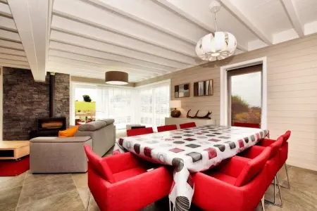 Dinez, Maison de vacances moderne avec sauna pour familles à Houffalize en Belgique - Photo 13