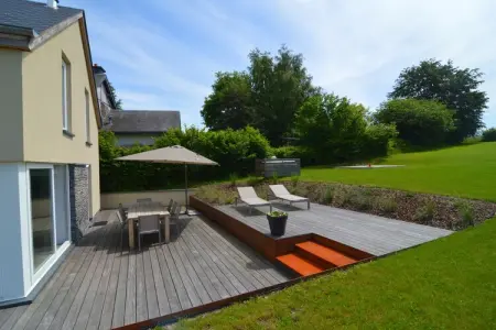 Dinez, Maison de vacances moderne avec sauna pour familles à Houffalize en Belgique - Photo 32