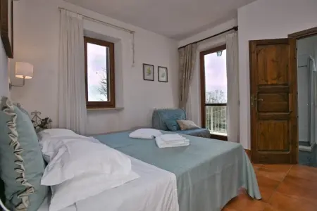 Sassetta Castagno, Retraite avec piscine et spa à flanc de colline - Photo 18