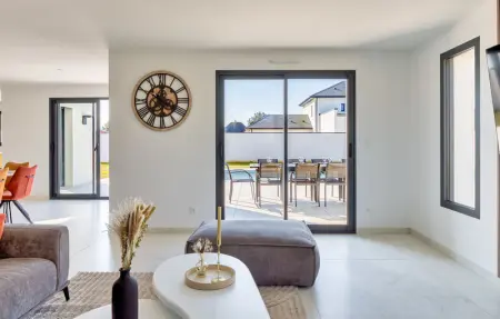 Maison piscine 150m de la mer, Maison 10 personnes à Saint Germain sur Ay - Photo 3