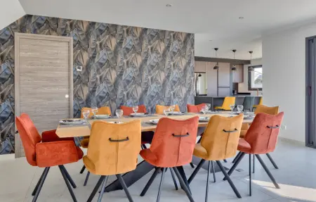 Maison piscine 150m de la mer, Maison 10 personnes à Saint Germain sur Ay - Photo 5