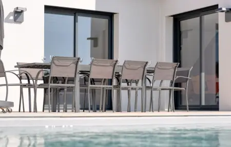 Maison piscine 150m de la mer, Maison 10 personnes à Saint Germain sur Ay - Photo 8