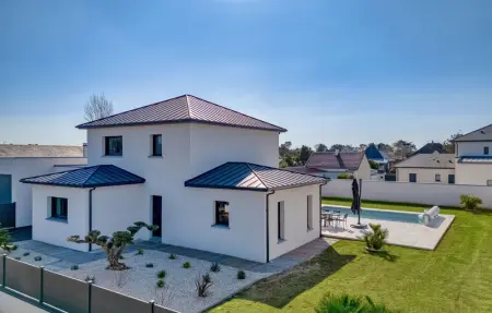 Maison piscine 150m de la mer, Maison 10 personnes à Saint Germain sur Ay - Photo 10