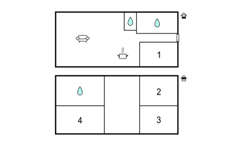 Maison piscine 150m de la mer, Maison 10 personnes à Saint Germain sur Ay - Photo 20