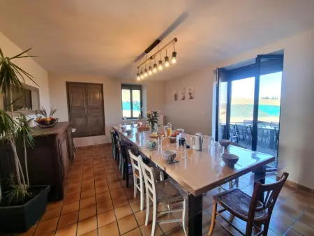 Gîte de charme pour 14 pers avec piscine chauffée et wifi - Photo 7