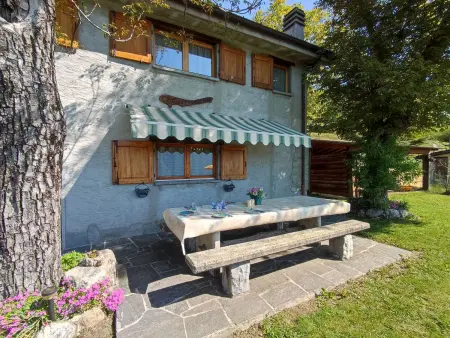 Merlo, Chalet 4 personnes à Porlezza - Photo 2