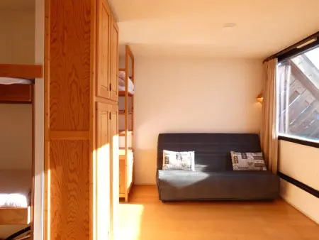 Studio 4 pers. avec balcon au sud, à Piau-Engaly, cuisine équipée et accès direct aux pistes - Photo 1