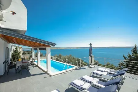 Apartment Masa, Appartement avec piscine chauffée à Starigrad - Photo 4