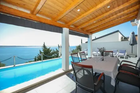 Apartment Masa, Appartement avec piscine chauffée à Starigrad - Photo 12