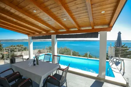 Apartment Masa, Appartement avec piscine chauffée à Starigrad - Photo 13