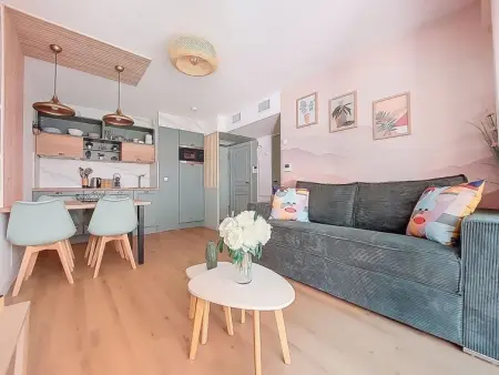 New Beach, Appartement 4 personnes à Menton - Photo 0