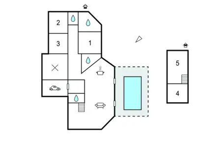 Location Maison 12 personnes à Virazeil - Photo 31