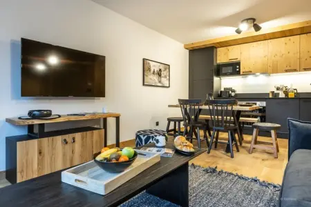 CHAPELLE DABONDANCE Le Flocon Blanc A36S, Appartement 6 personnes à La Chapelle dabondance - Photo 15