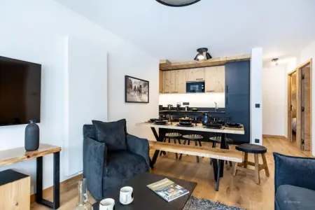 CHAPELLE DABONDANCE Le Flocon Blanc A48S, Appartement 8 personnes à La Chapelle dabondance - Photo 15