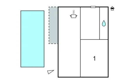 Location Appartement 4 personnes à Vrsi - Photo 15