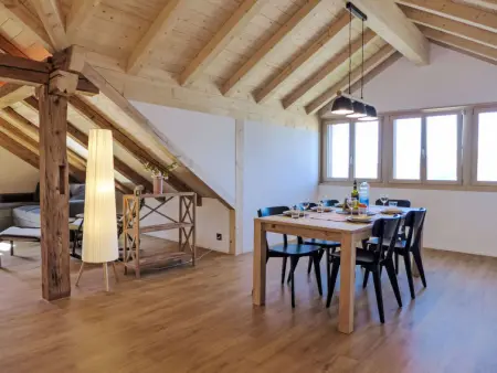 Huus Chloster, Apt Büel, Chalet 5 personnes à Krattigen - Photo 2