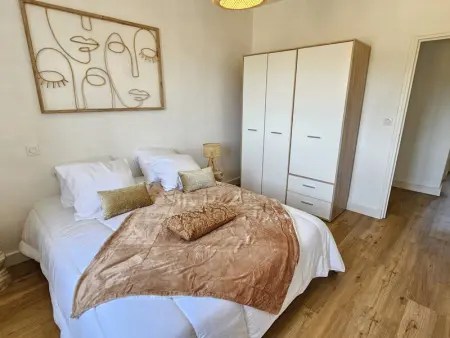 Appartement rénové, 5 min plage, climatisation, parking - Photo 8