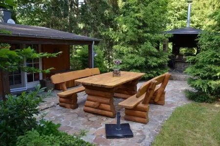 La Canne à Pêche, Chalet confortable avec sauna, Wibrin - Photo 6