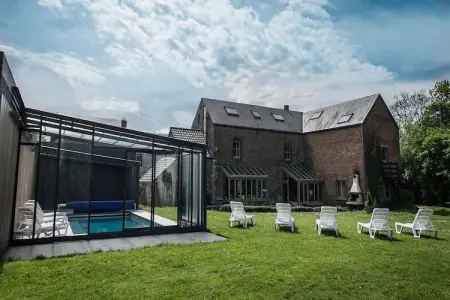 Villa Borlon, Maison à Durbuy avec Piscine Intérieure - Photo 30