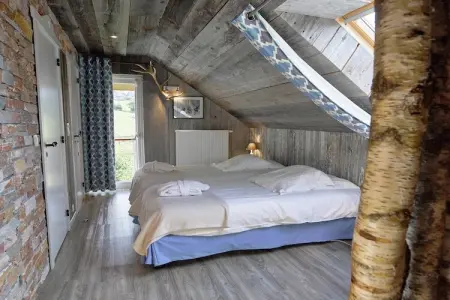 The Wood-Stone Cottage, Chalet cosy à Stoumont avec piscine intérieure et hammam - Photo 16