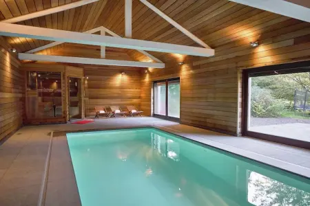 L'Amblève 20p, Luxueuse demeure avec piscine intérieure à Stoumont - Photo 2