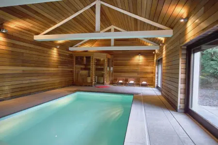 L'Amblève 20p, Luxueuse demeure avec piscine intérieure à Stoumont - Photo 6