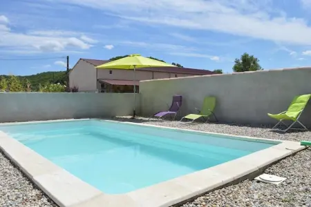 Maison de vacances -Pradons, Maison de vacances moderne avec piscine chauffée - Photo 8