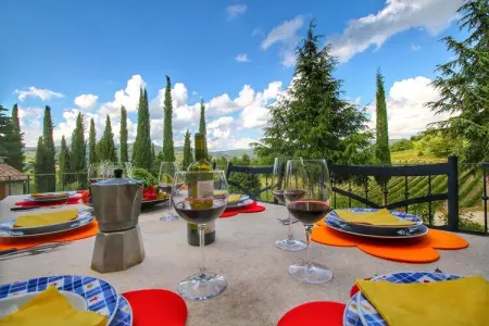Villa Ulivo, Ferme à flanc de colline du Chianti - Photo 26