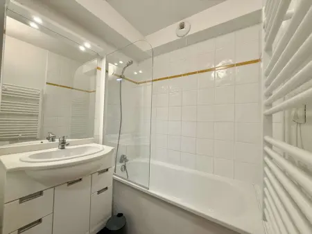 Appartement cosy à Flumet avec parking et piscine - Photo 11