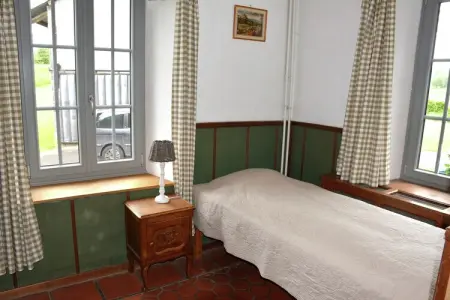 Le Moulin d'Halconreux, Ferme vintage avec jardin et terrasse couverte - Photo 5