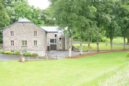 Le Moulin d'Halconreux, Ferme vintage avec jardin et terrasse couverte - Photo 8