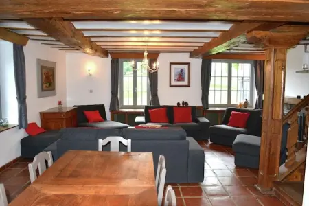 Le Moulin d'Halconreux, Ferme vintage avec jardin et terrasse couverte - Photo 14