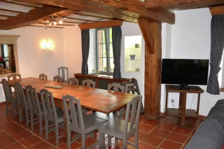 Le Moulin d'Halconreux, Ferme vintage avec jardin et terrasse couverte - Photo 15