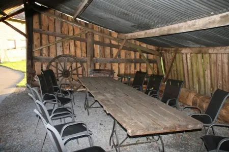 Le Moulin d'Halconreux, Ferme vintage avec jardin et terrasse couverte - Photo 29