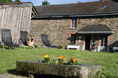 Le Moulin d'Halconreux, Ferme vintage avec jardin et terrasse couverte - Photo 32