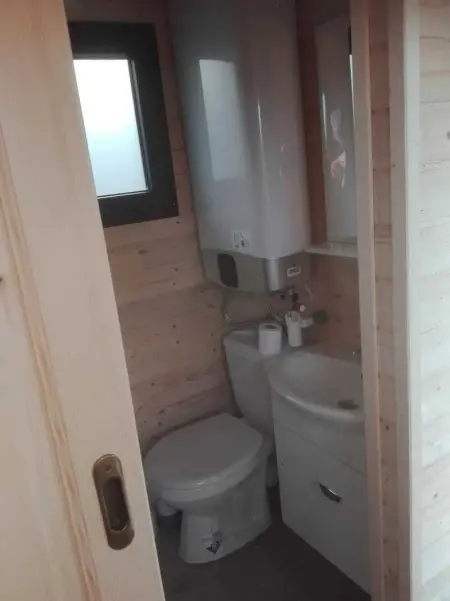 Chalet charmant avec piscine partagée à Eymet, Chalet 2 personnes à Eymet - Photo 9